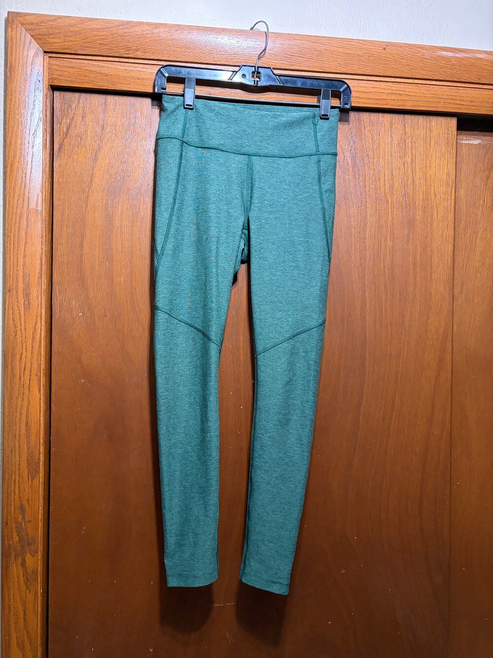 Outdoor Voices Women’s S Green High Rise Athletic Leggings Yoga Activewear